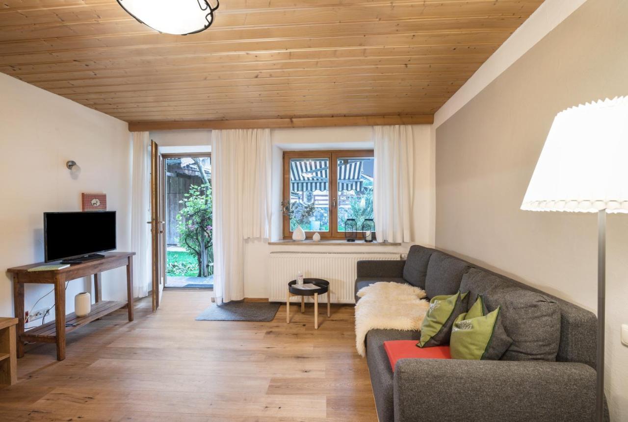 Ferienwohnung Zugspitze グライナウ エクステリア 写真