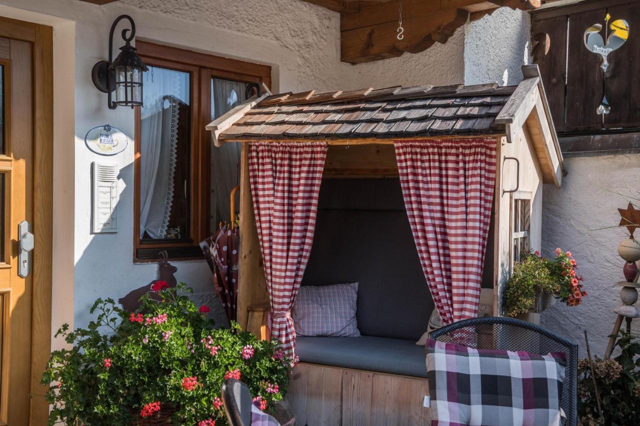 Ferienwohnung Zugspitze グライナウ エクステリア 写真